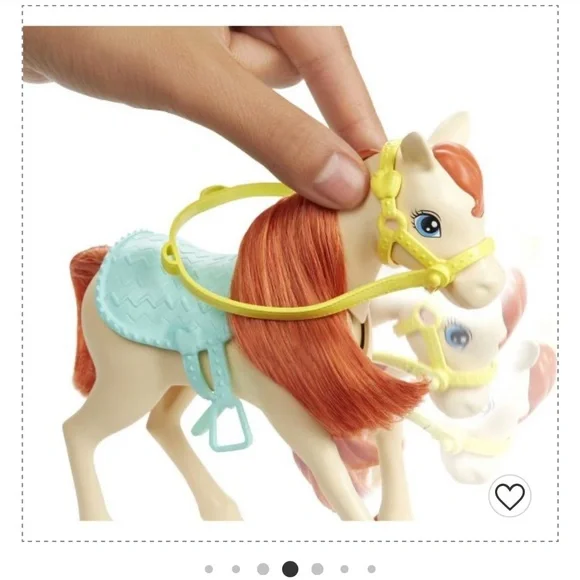 Barbie Hugs 'N' Horses Play set Kids Toy Gift - Barbie Doll and Chelsea - Picture 7 of 8